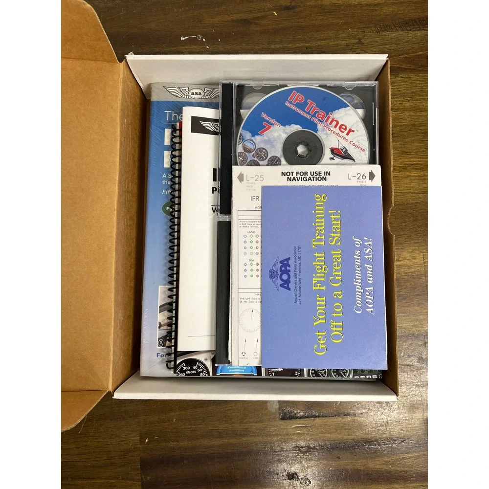 ASA IP Trainer Instrument Pilot Procedures Course Version 7 Bundle Barry Schiff